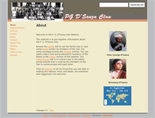 Tablet Screenshot of dsouzaweb.com